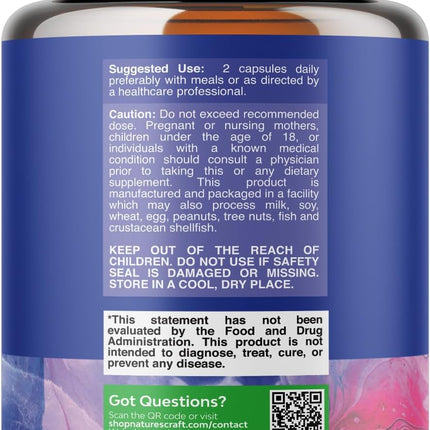 CANDI-CLEAR Body Cleanse Capsules Caprylic Acid Black Walnut Oregano 60 Count