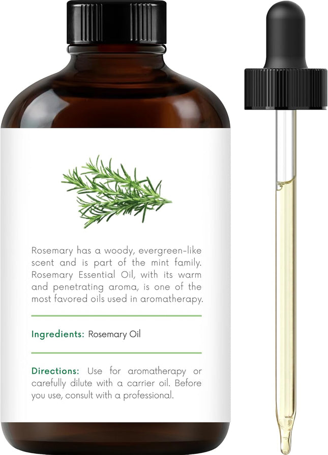 Handcraft Blends Rosemary Essential Oil 100% Pure & Natural Premium Grade 4 fl oz