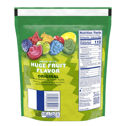 JOLLY RANCHER Sour Fruit Flavored Gummies Candy Resealable Bag 25.5 oz