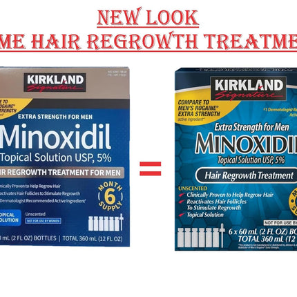 Kirkland Signature Minoxidil 5% Topical Solution (6-Month Supply)