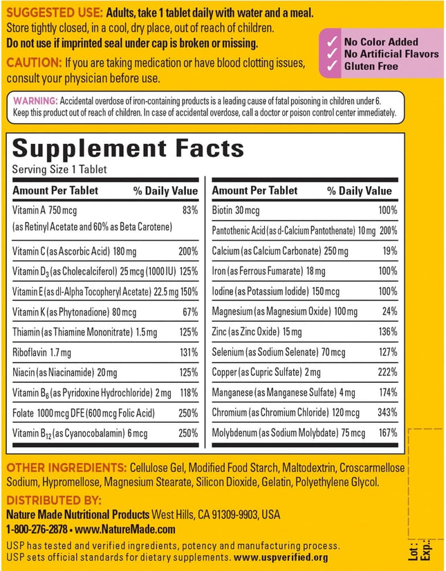 Nature Made Women’s Multivitamin - 300 Count