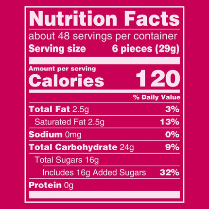 STARBURST FaveREDS Fruit Chews Candy 50 oz Party Size Bag