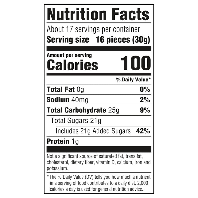 NERDS Gummy Clusters Very Berry Candy 18.5 oz Bag