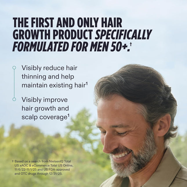 Nutrafol Men 50+ Hair Growth Supplement Capsules 1 Month Supply