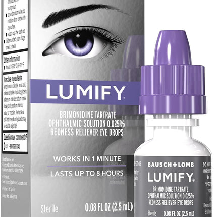 Lumify Redness Reliever Eye Drops - 2.5ml
