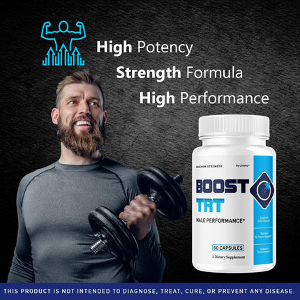 BoostTRT Advanced Multivitamin Supplement Capsules 120 Capsules (2 Pack)