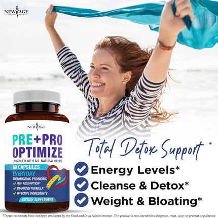 Pro Optimize Probiotics (Pack of 2, 120 Capsules)