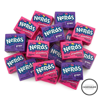NERDS Gummy Clusters Grape & Strawberry Mini Candy Boxes 1 lb