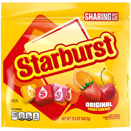STARBURST Original Fruit Chews Candy 15.6 oz Sharing Size Bag