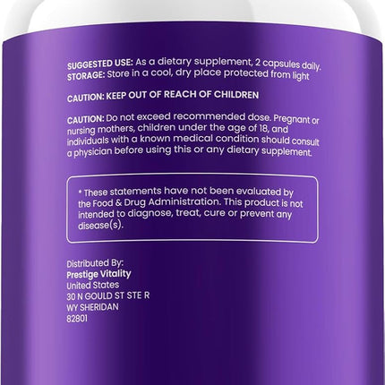 Memopezil Brain Health Support Supplement 2 Pack 120 Capsules