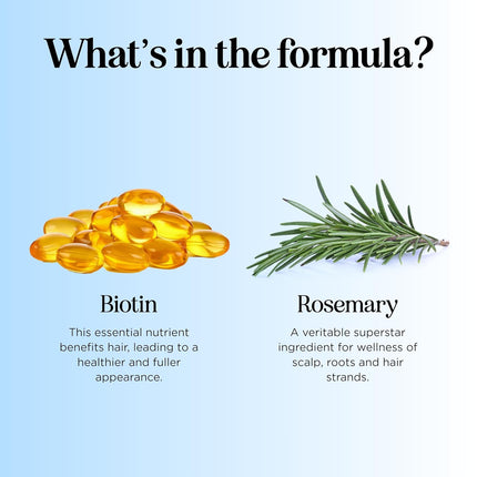 Rosemary and Biotin Shampoo for Thinning Hair Sulfate Free 8 fl oz