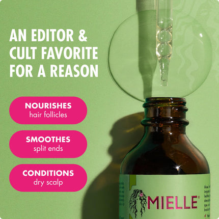 Mielle Organics Rosemary & Mint Hair Oil with Biotin 2 oz