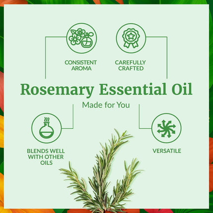 SVA Rosemary Essential Oil with Dropper 4 fl oz
