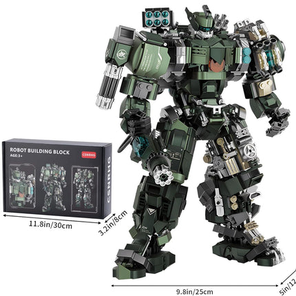 Mech Robot Model Building Blocks Toy Set Birthday for Age 8+ Children Adults Teens 1403 Pieces