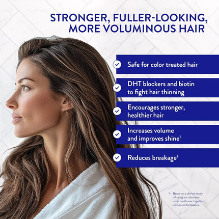 Routine Wellness Volumizing Shampoo with Biotin, Pea Peptides, Rose Hips & Saw Palmetto Oil
