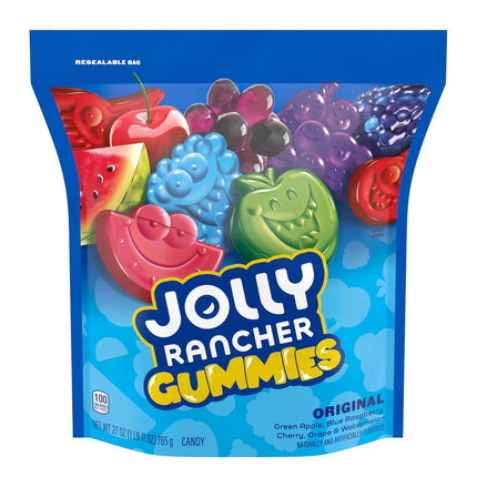 JOLLY RANCHER Original Fruit Flavored Gummies Candy 27 oz Bag