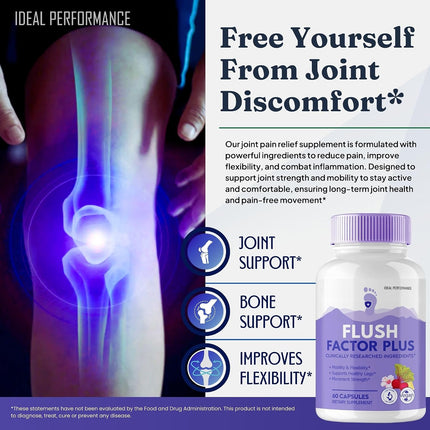 Flush Factor Plus Supplement Capsules 60 Capsules