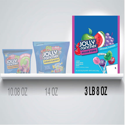 JOLLY RANCHER Filled Pops Assorted Fruit Flavored Candy 100 Pieces 56 oz