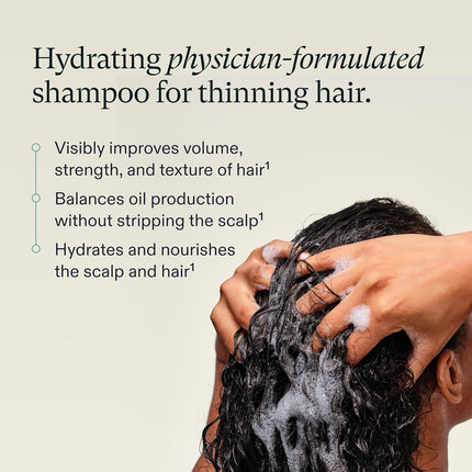 Nutrafol Shampoo Cleanse Hydrate Color Safe Sulfate Free
