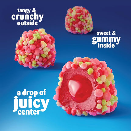 NERDS Juicy Gummy Clusters Strawberry Punch Candy 7.2 oz Bag