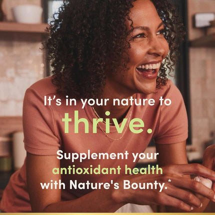 Nature's Bounty Turmeric Supplement with Black Pepper Extract 1000 mg 60 Capsules