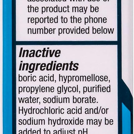 Muro 128 5% Sodium Chloride Hypertonic Ophthalmic Eye Drops 0.5 fl oz