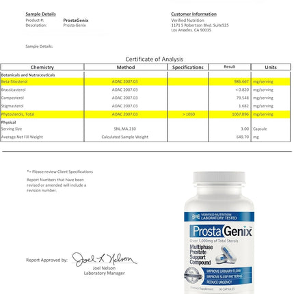 ProstaGenix Multiphase Prostate Supplement Capsules – 90 Count