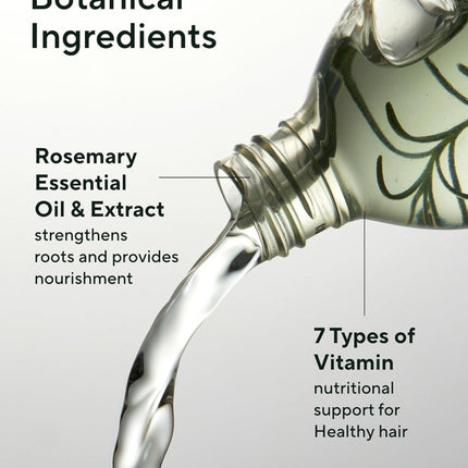 AROMATICA Root Enhancer Rosemary Water Hair Spray with Rosemary, Caffeine & Biotin