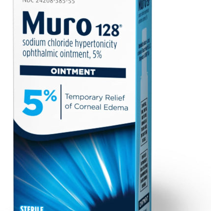 Muro 128 Sodium Chloride 5% Hypertonic Ophthalmic Eye Ointment 0.12 oz