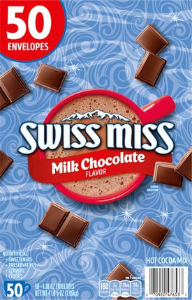 Swiss Miss Milk Chocolate Hot Cocoa Mix 50 Count