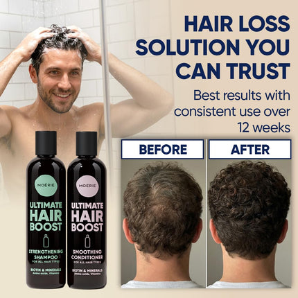 Moerie Hair Growth Shampoo and Conditioner with Biotin and Rosemary