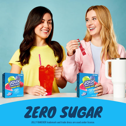 JOLLY RANCHER Singles To Go Zero Sugar Powdered Drink Mix Variety Pack 30 Sticks