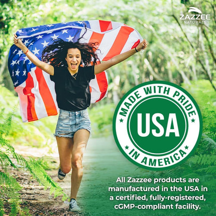 Zazzee Organic Moringa 20:1 Extract (180 Capsules)