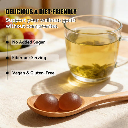 Shilajit Gummies with Ashwagandha Gokshura Fulvic Acid No Added Sugar