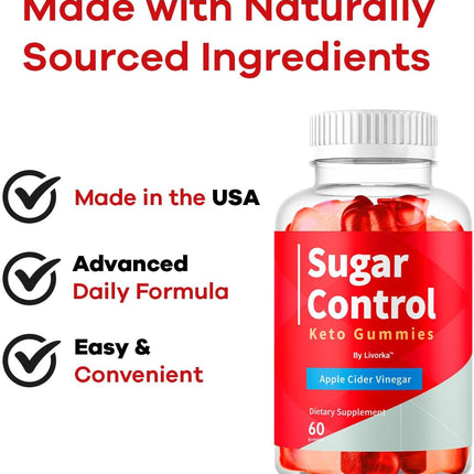 SugarControl Keto Gummies Dietary Supplement 120 Count 2 Pack