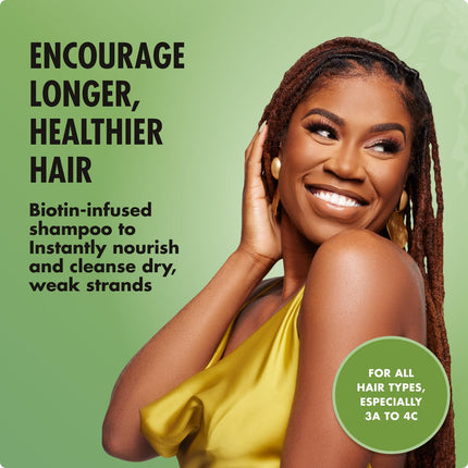 Mielle Organics Rosemary Mint Biotin Hair Shampoo 12 oz