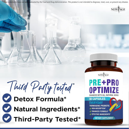 Pro Optimize Probiotics (Pack of 2, 120 Capsules)