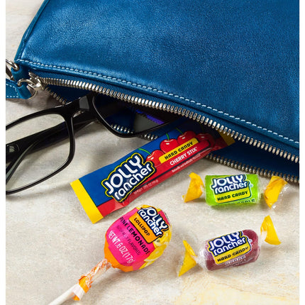 JOLLY RANCHER Assorted Fruit Flavored Hard Candy, Lollipops & Candy Sticks 42.01 oz Bulk Bag