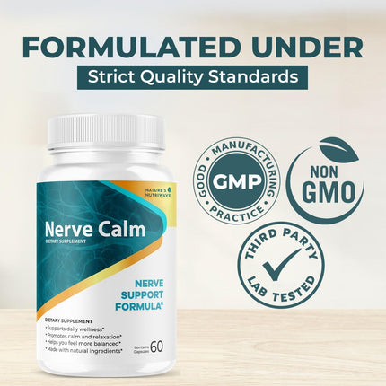 NerveCalm Herbal Supplement (60 Count) - 2 pack