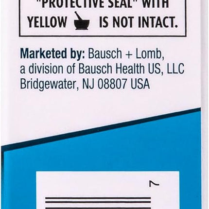 Muro 128 5% Sodium Chloride Hypertonic Ophthalmic Eye Drops 0.5 fl oz