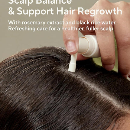 AROMATICA Root Enhancer Rosemary Water Hair Spray with Rosemary, Caffeine & Biotin