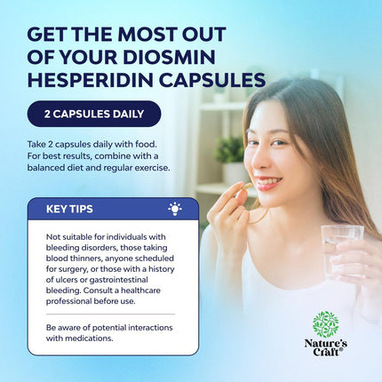 Diosmin Hesperidin Complex (60 Capsules)