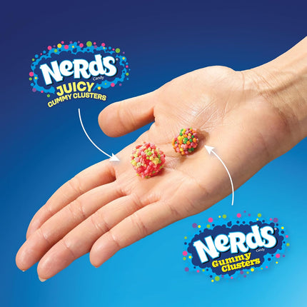 NERDS Juicy Gummy Clusters Strawberry Punch Candy 7.2 oz Bag
