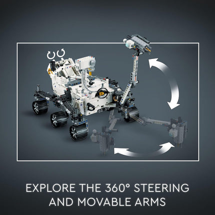 LEGO Technic NASA Mars Rover Perseverance – STEM Model Kit for Kids 10+, Detailed Display Set – 42158