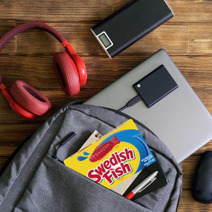 SOUR PATCH KIDS & SWEDISH FISH Soft & Chewy Candy Variety Pack 15 Boxes