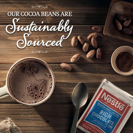 Nestlé Hot Chocolate Mix Packets No Sugar Added Fat Free 30 Count