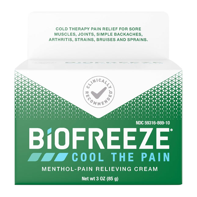 Biofreeze Menthol Cream (3 oz)