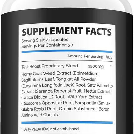Iron Boost Pro Capsules Health Support Supplement 2 Pack 120 Capsules