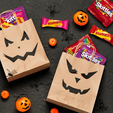SKITTLES & STARBURST Fun Size Assorted Chewy Candy Variety 32.28 oz Bulk Bag