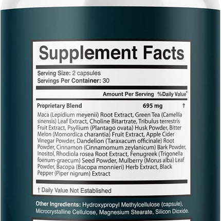 Valdivia Dermacept Supplement Capsules with Natural Vitamins 120 Capsules (2 Pack)